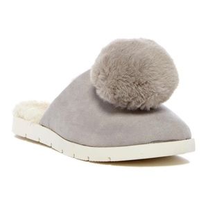 Abound Mellanie Faux Fur Pompom Slipper